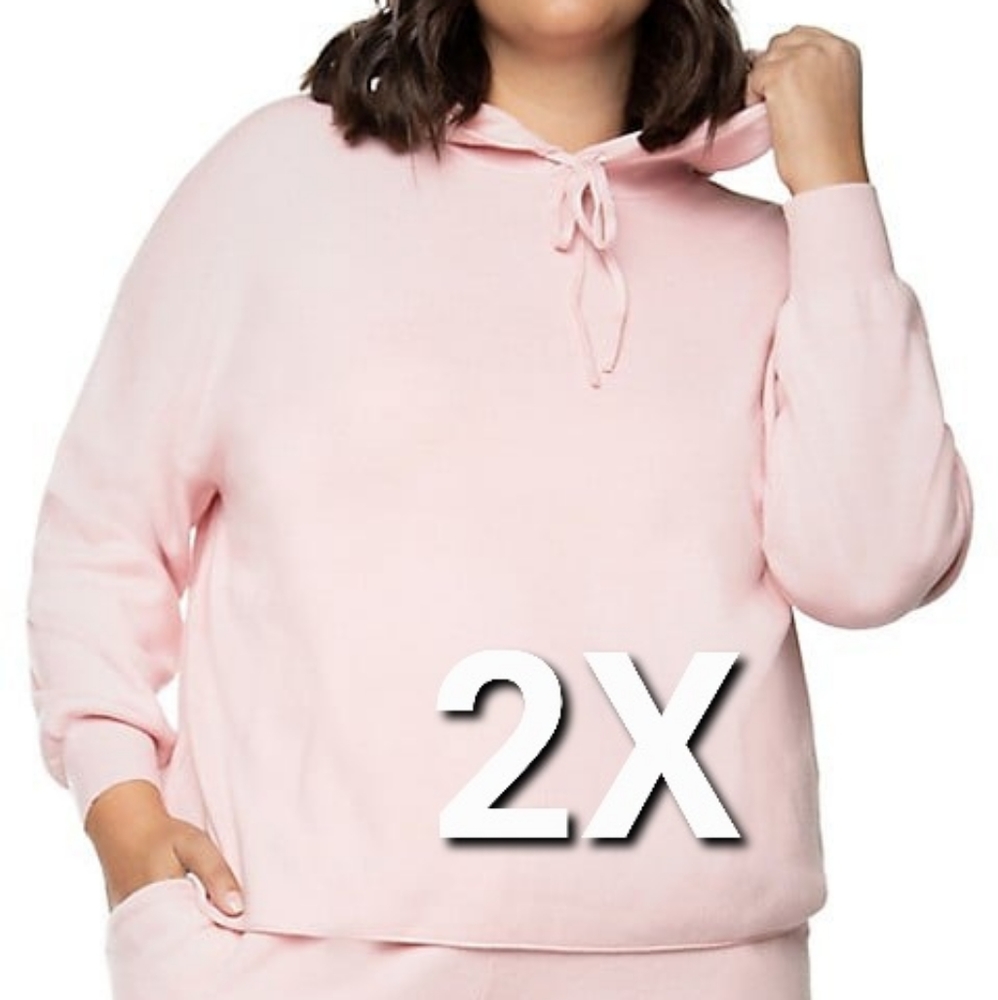 Dex NWT Plus Drop-Shoulder Drawstring Hoodie Size 2X